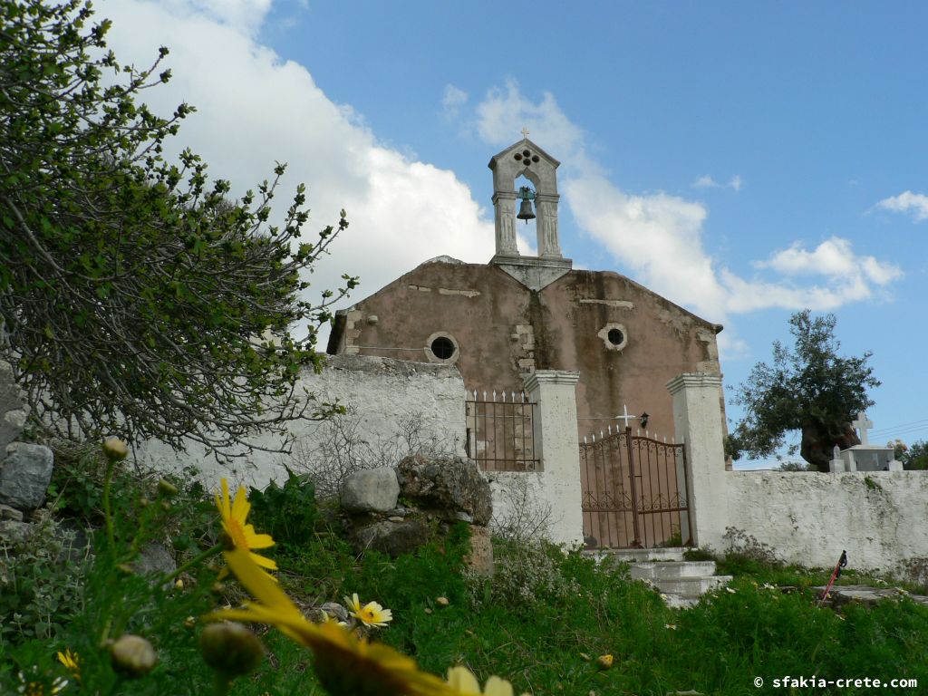 Photo report of a visit to Sfakia, Crete from April 2009